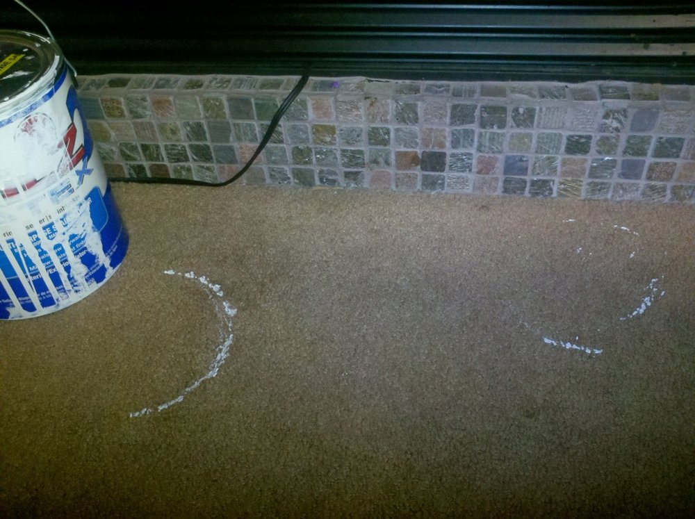 White Paint on Carpet