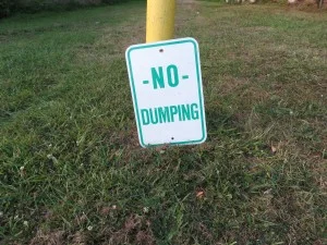 No Dumping