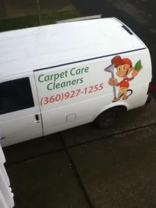 Carpet Cleaning Van