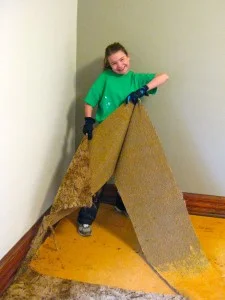 tearingoutcarpet